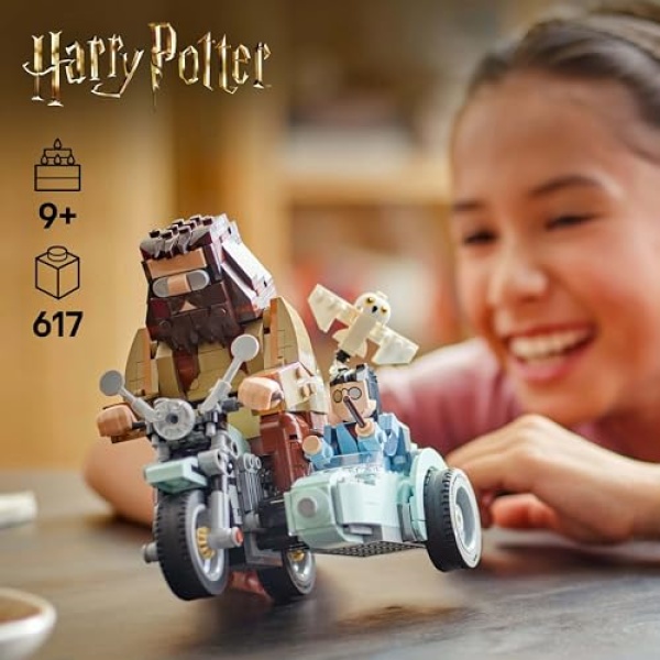 LEGO Harry Potter Hagrid & Harry's Motorcycle Ride Toy 76443 - Image 2