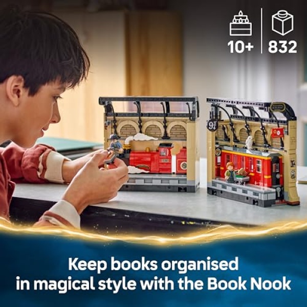 LEGO Harry Potter Book Nook: Hogwarts Express Toy Set 76450 - Image 2
