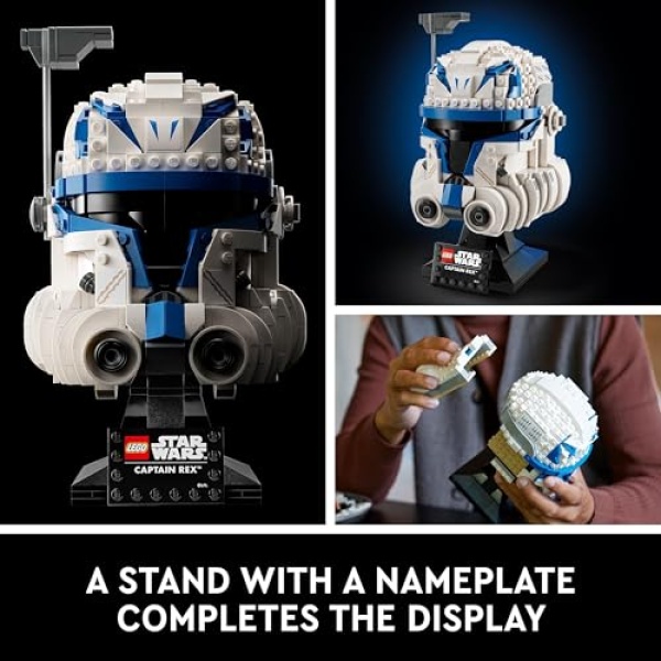 LEGO Star Wars Captain Rex Helmet The Clone Wars Set 75349 - Image 3