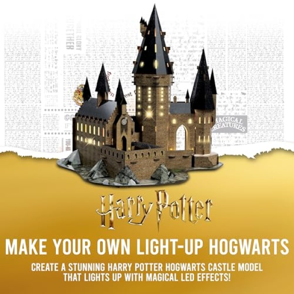 Harry Potter Make Your Own Light Up Hogwarts - Image 2