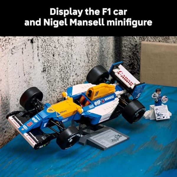 LEGO Icons Williams Racing FW14B & Nigel Mansell Set 10353 - Image 7