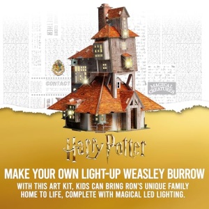 Harry Potter Make Your Own Light Up Weasley Burrow