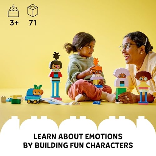 LEGO DUPLO Town Buildable People with Big Emotions Set 10423 - Image 2