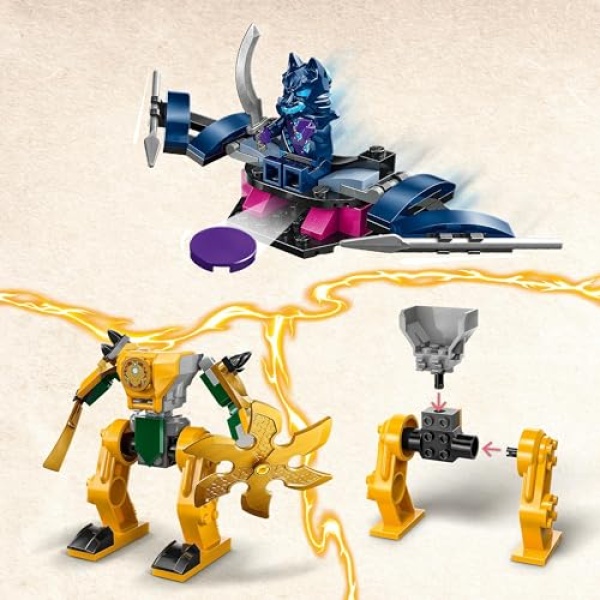 LEGO NINJAGO Arin's Battle Mech Action Figure Toy Set 71804 - Image 2