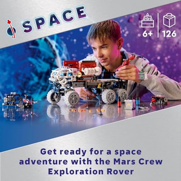 LEGO Technic Mars Crew Exploration Rover Space Toy 42180 - Image 2