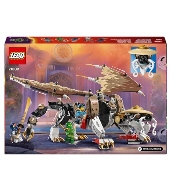 LEGO NINJAGO Egalt the Master Dragon Toy Ninja Playset 71809 - Image 7