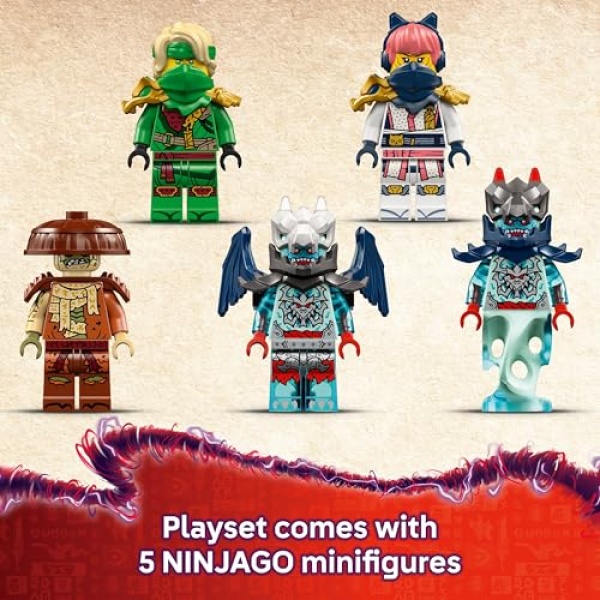 LEGO NINJAGO Lloyd's Jet Mech Ninja Building Toy Set 71845 - Image 5