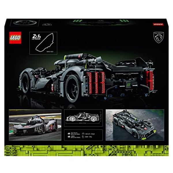 LEGO Technic PEUGEOT 9X8 24H Le Mans Hybrid Hypercar 42156 - Image 8