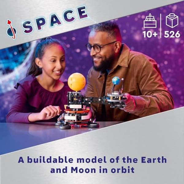 LEGO Technic Planet Earth and Moon in Orbit Space Toy 42179