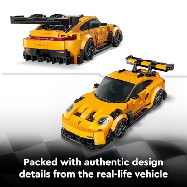 LEGO Speed Champions Porsche 911 GT3 RS Super Car Toy 77239 - Image 4