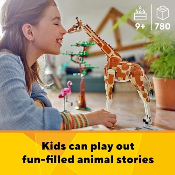 LEGO Creator 3in1 Wild Safari Animals Nature Toys Set 31150 - Image 2