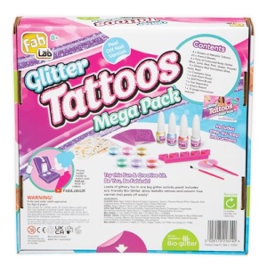 Fablab Glitter and Sparkly Tattoos Nail Polish