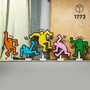 LEGO ART Keith Haring - Dancing Figures Room Decor 31216