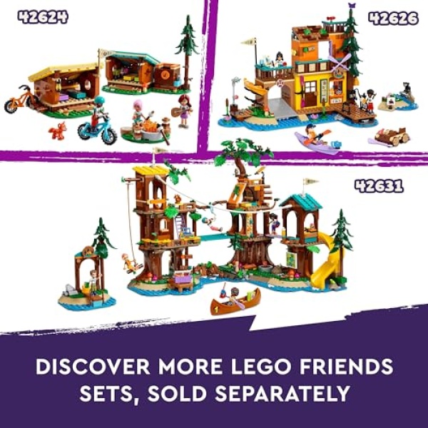 LEGO Friends Adventure Camp Archery Range Building Toy 42622 - Image 6