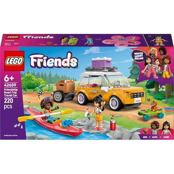 LEGO Friends Friendship Road-Trip Travel Car Toy Set 42659 - Image 8