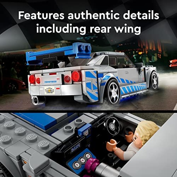 LEGO Speed Champions 2 Fast 2 Furious Nissan Skyline 76917 - Image 3