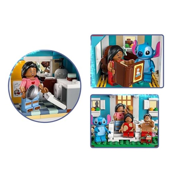 LEGO Disney Lilo and Stitch Beach House Building Toy 43268 - Image 5