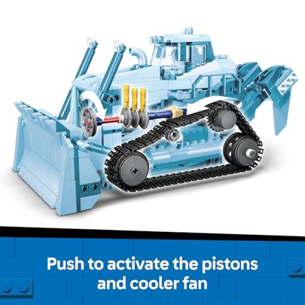 LEGO City Yellow Bulldozer Construction Vehicle Toy 60466 - Image 6