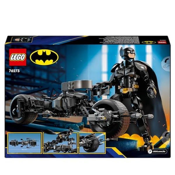 LEGO DC Batman Construction Figure & the Bat-Pod Bike 76273 - Image 8