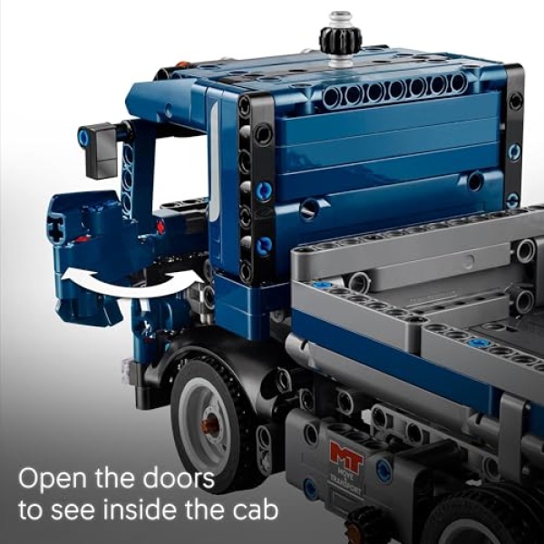 LEGO Technic Tipping Dump Truck Construction Toy Set 42203 - Image 5