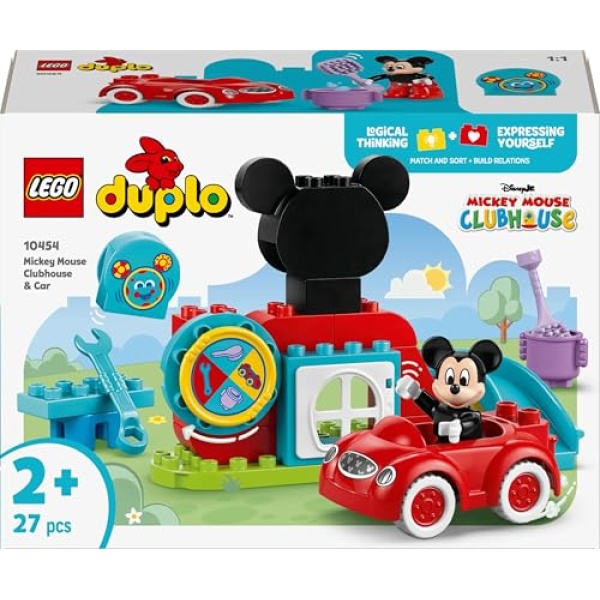 LEGO DUPLO Disney Mickey Mouse Clubhouse & Car Set 10454 - Image 8