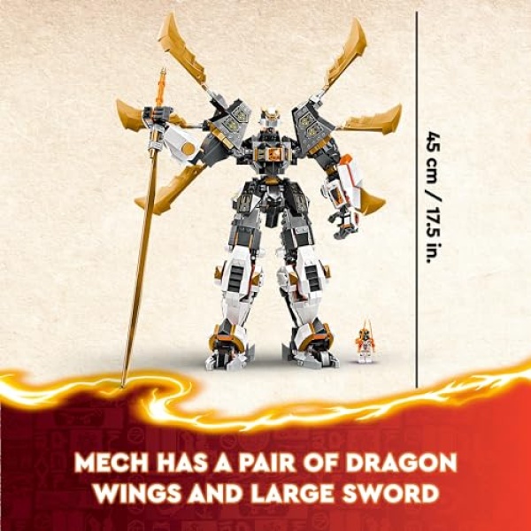 LEGO NINJAGO Cole's Titan Dragon Mech Adventure Toy 71821 - Image 5