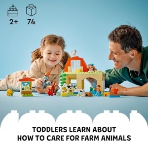LEGO DUPLO Town Caring for Animals at the Farm Toy Set 10416
