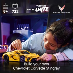 LEGO Technic Chevrolet Corvette Stingray Car Toy Set 42205