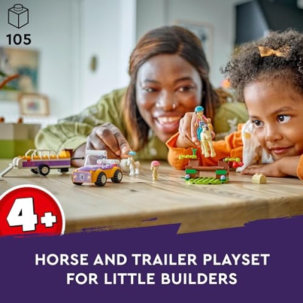 LEGO Friends Horse and Pony Trailer Animal Toys Set 42634 - Image 2