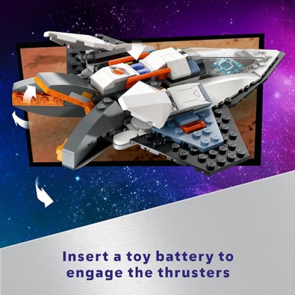LEGO City Interstellar Spaceship Outer Space Toy Set 60430 - Image 4