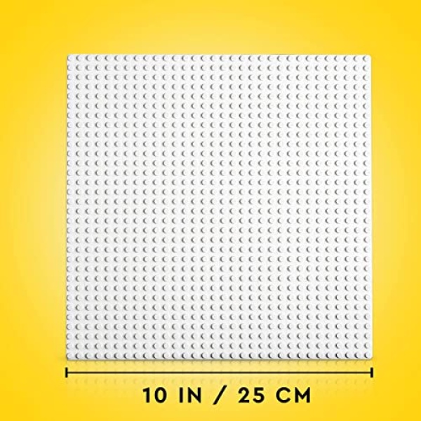 LEGO Classic White Baseplate 32x32 Building Board 11026 - Image 2