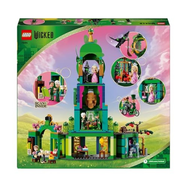 LEGO Wicked Welcome to Emerald City Building Toy Set 75684 - Image 7