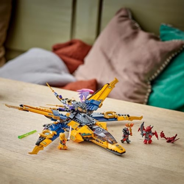LEGO NINJAGO Ras and Arin's Super Storm Jet Ninja Toy 71833 - Image 4