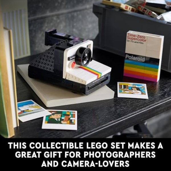 LEGO Ideas Polaroid OneStep SX-70 Camera Set 21345 - Image 6