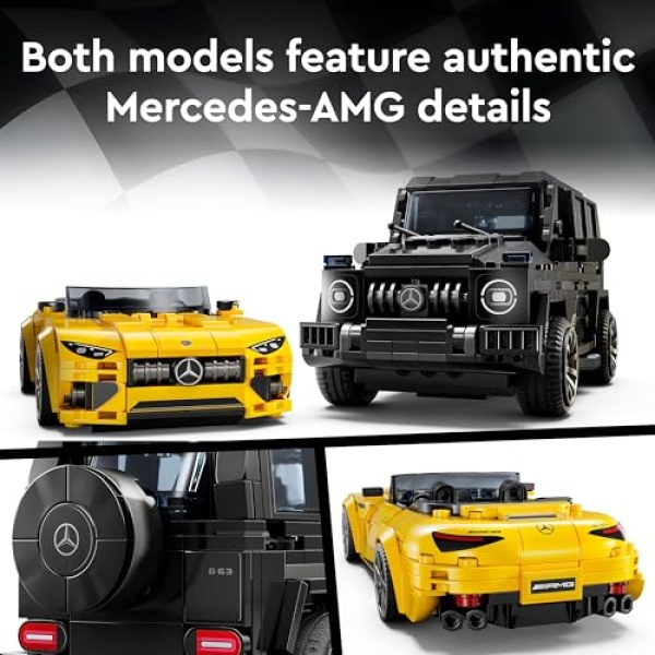 LEGO Speed Champions Mercedes-AMG G 63 & SL 63 76924 - Image 2