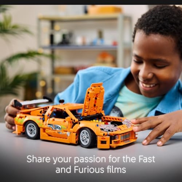 LEGO Technic Fast and Furious Toyota Supra MK4 Car Toy 42204 - Image 5