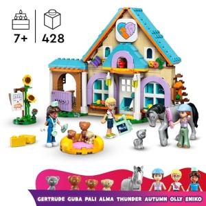 LEGO Friends Horse and Pet Vet Clinic Animal Toy Set 42651