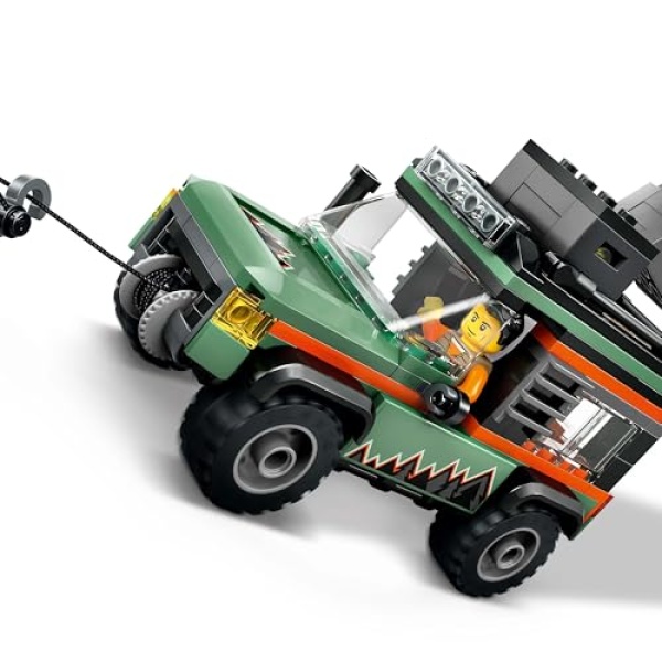 LEGO City Off-Road 4x4 Mountain Truck, Toy Vehicle Set 60447 - Image 6