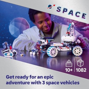 LEGO Technic Lunar Outpost Moon Rover Space Vehicle 42211