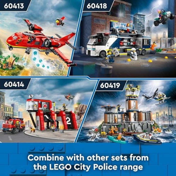LEGO City Police Mobile Crime Lab Truck Toy Set 60418 - Image 7