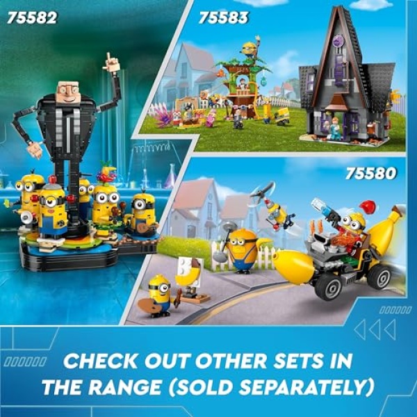 LEGO Despicable Me Minions' Music Party Bus Toy Set 75581 - Image 9