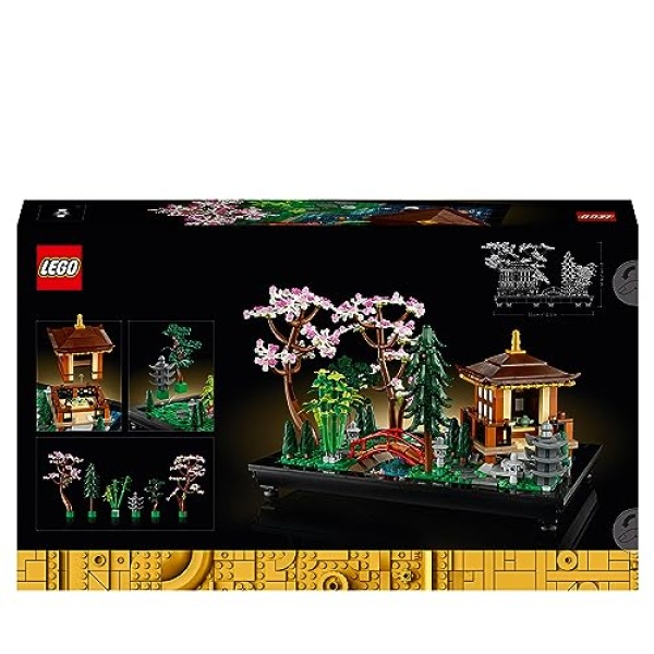 LEGO Icons Tranquil Garden Botanical Set with Flowers 10315 - Image 6