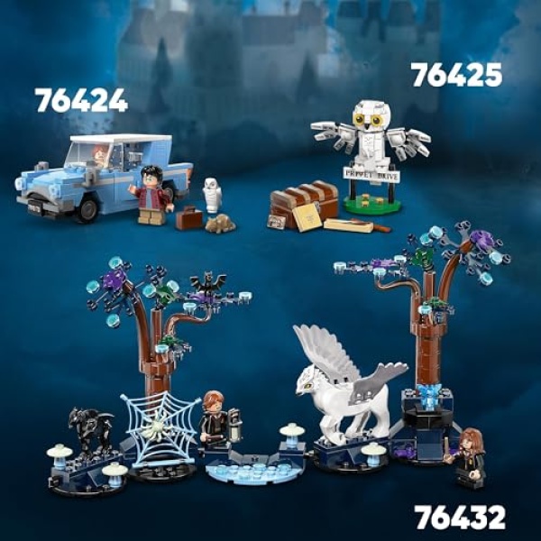 LEGO Harry Potter Flying Ford Anglia Car Toy Set 76424 - Image 6