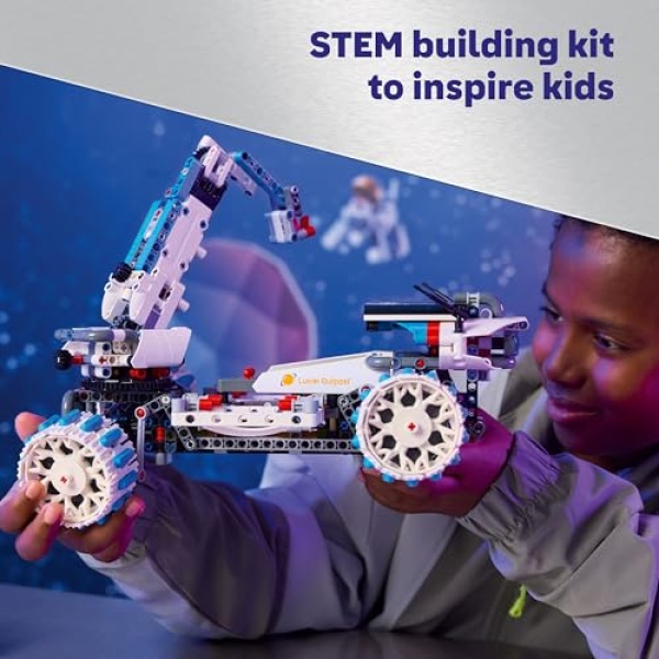 LEGO Technic Lunar Outpost Moon Rover Space Vehicle 42211 - Image 4