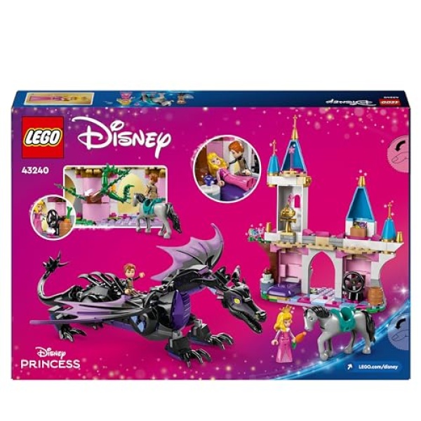 LEGO Disney Princess Maleficent's Dragon Form Set 43240 - Image 9