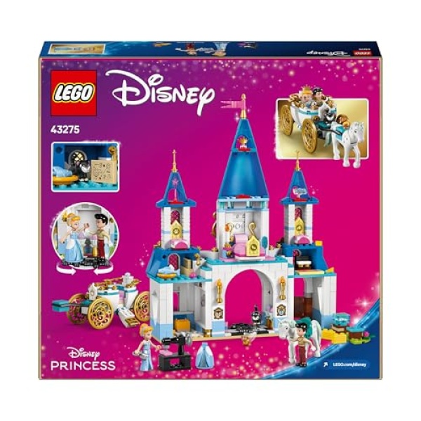 LEGO Disney Princess Cinderella Castle, Horse Carriage 43275 - Image 9