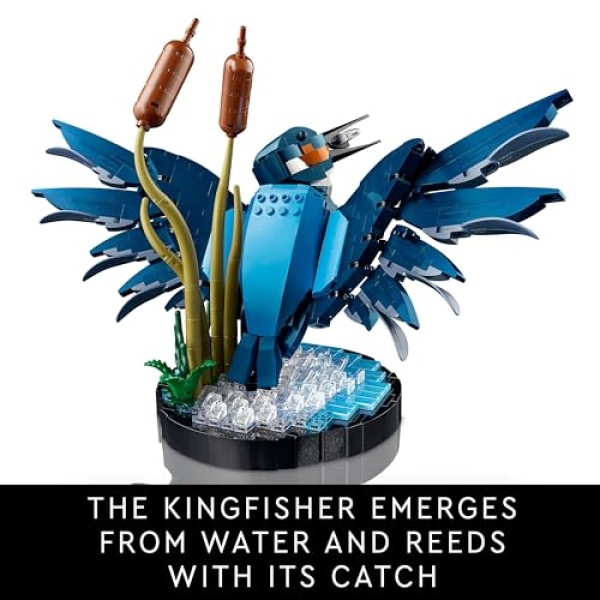 LEGO Icons Kingfisher Bird Building Kit for Adults 10331 - Image 4