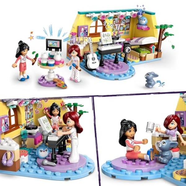 LEGO Friends Paisley's Room Set with Toy Instruments 42647 - Image 2