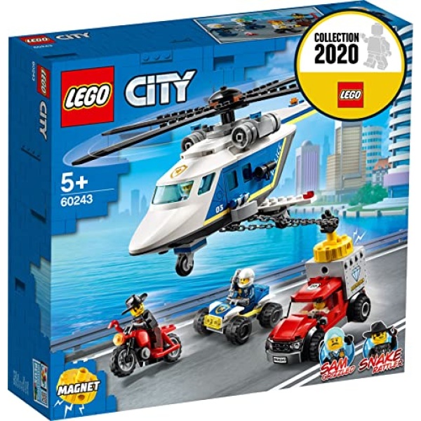 LEGO City Police Helicopter Chase Building Set - 60243 - Image 2