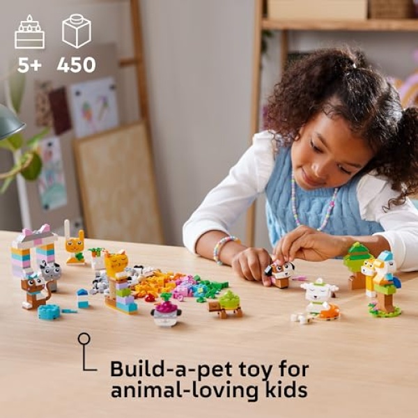 LEGO Classic Creative Pets Animal Toys with Bricks 11034 - Image 2